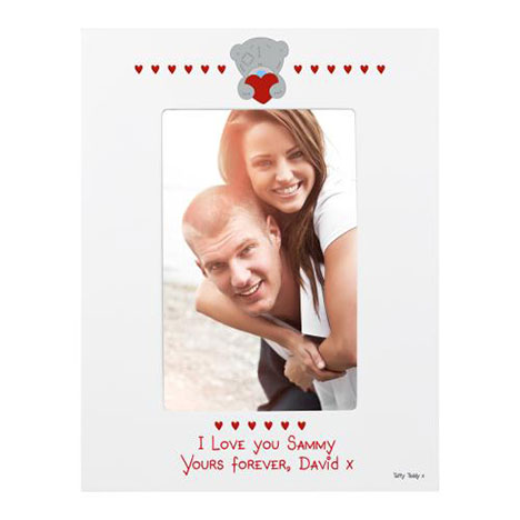 Personalised 6 x 4 Me to You Bear Love Photo Frame Extra Image 1